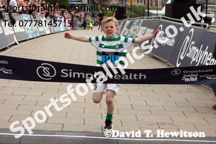 Simplyhealth Junior, 5k and Mini Great North Run. Photo: David T. Hewitson/Sports for All Pics